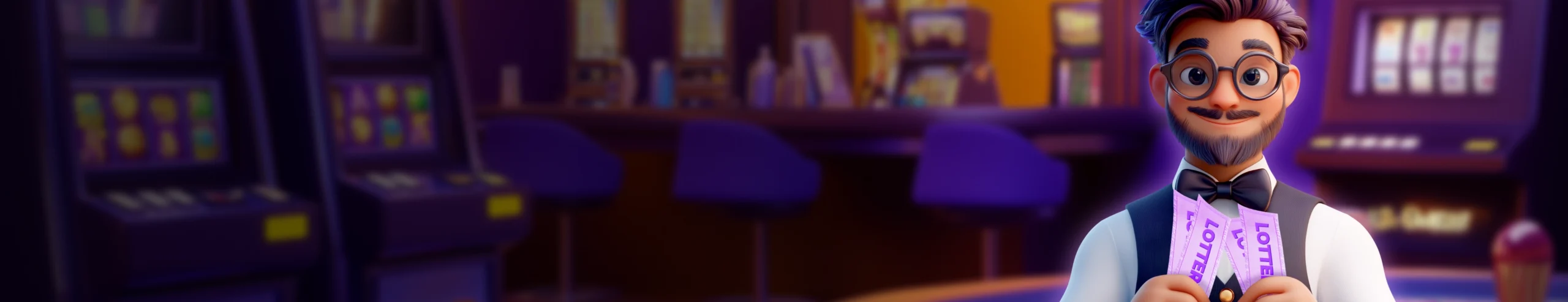 Casino lottery banner